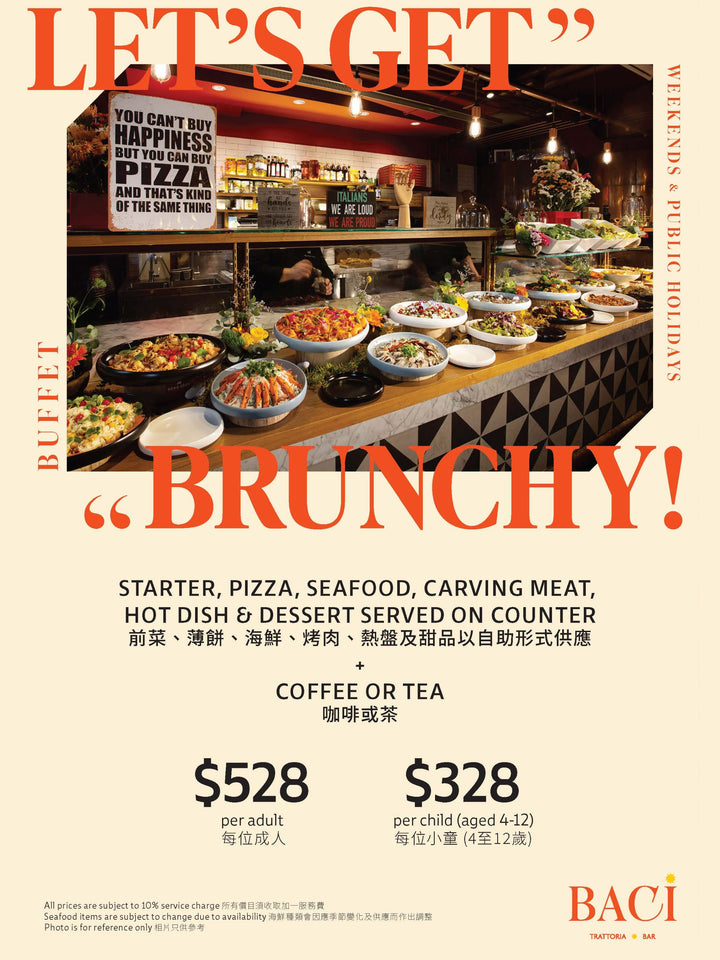 Let's Get Brunchy' Weekend Brunch (30% Off) [Deposit]