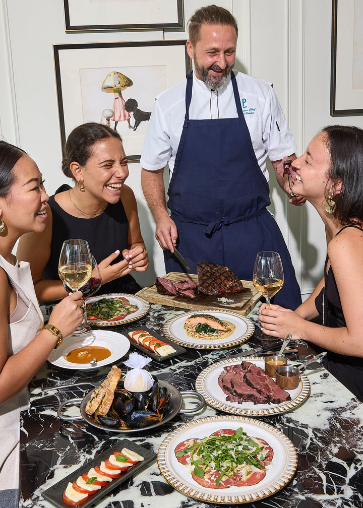 Porterhouse Rump & Roll Dinner
