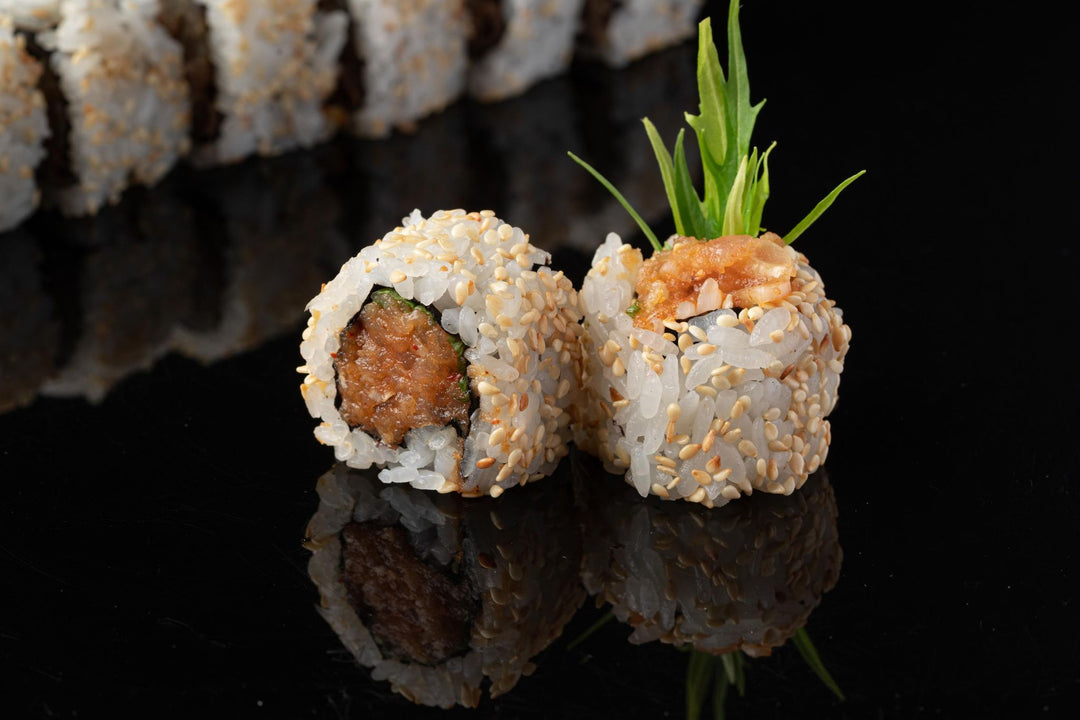 Spicy Chopped Toro Sushi Roll | LKF Concepts